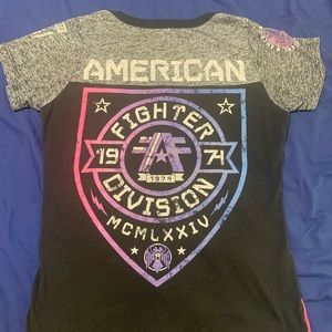 American fighter shirt